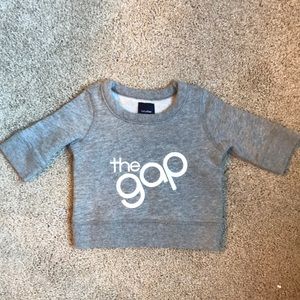 Baby Gap retro logo sweatshirt 0-3 months
